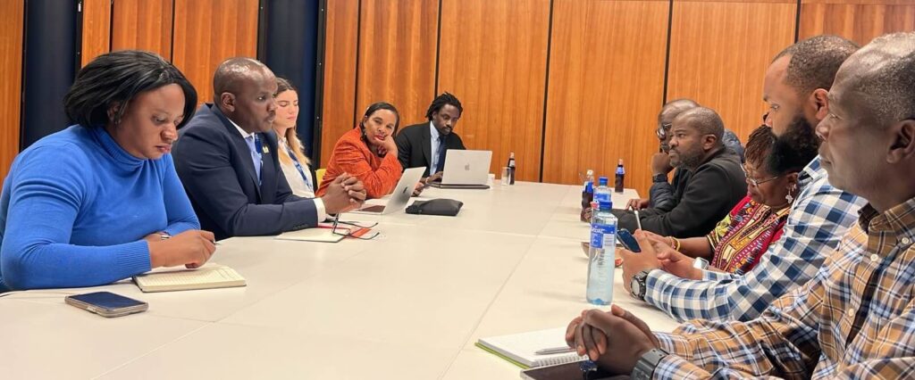 Ambassador Ekitela Lokaale, Kenya’s Permanent Representative to the United Nations in New York and co-facilitator for WSIS+20.