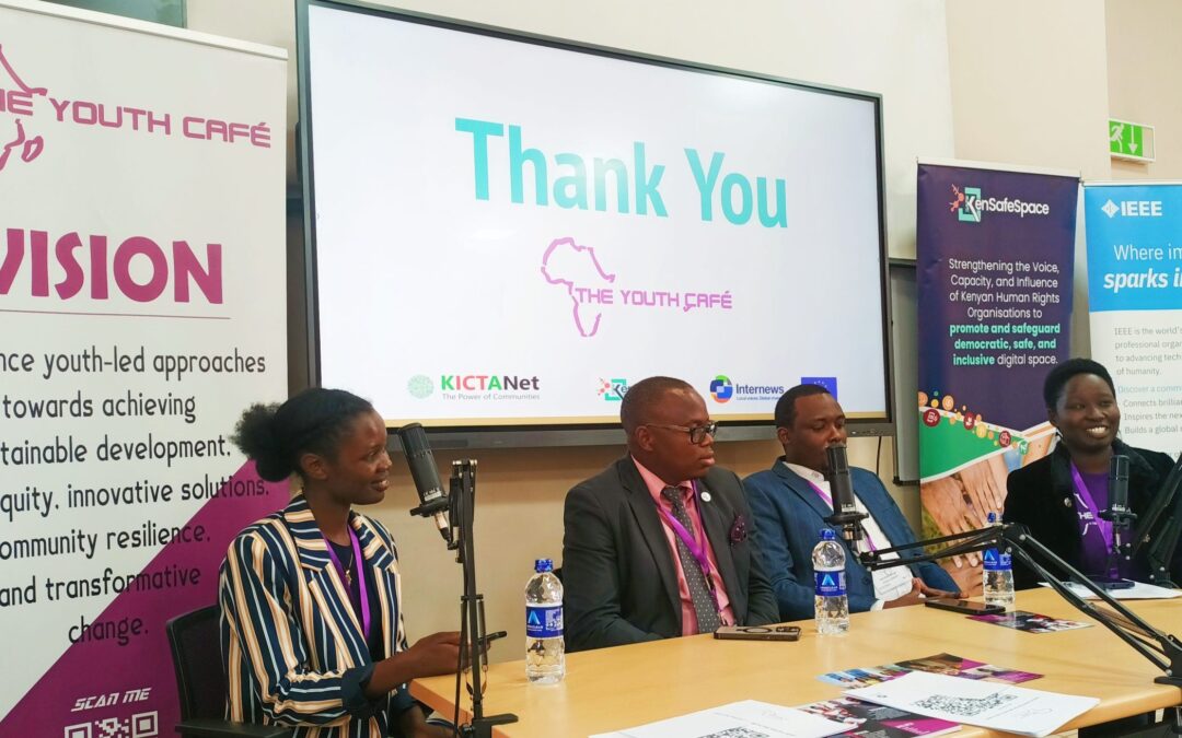 Reporting Live: The Youth Cafe’s Cyber Rights Campus Connect