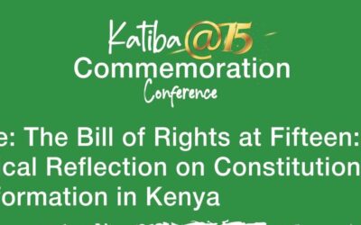 Fifteen Years On: Expression, Regulation, and the Living Promise of Kenya’s 2010 Constitution